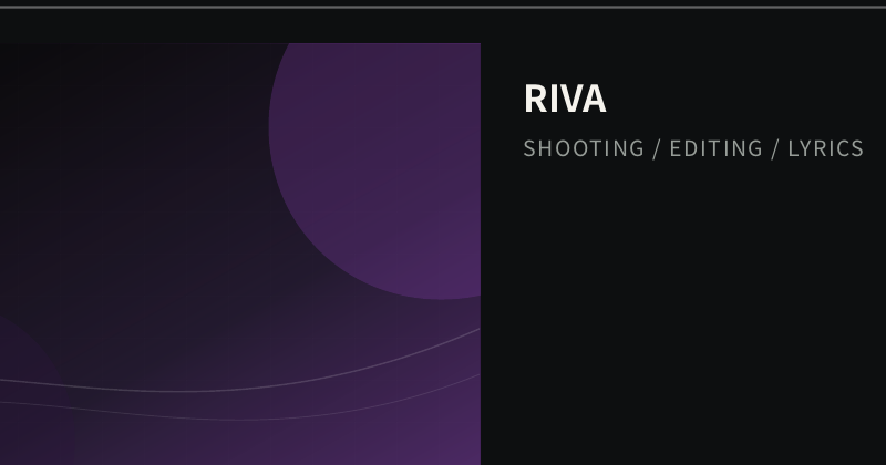 RIVA ライブ映像